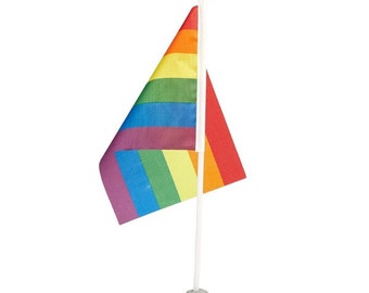 Gay Pride Flag- LGBT flag Gay Flag- Lesbian Flag-Gay accessory Celebration-Rainbow flag Gay gift-Lesbian gift idea- Gay celebration coming