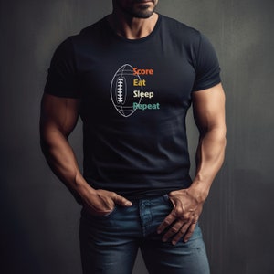 Football Shirt,  Sunday Funday, Dad Gift, Football Lover&#39;s Gift, Men&#39;s t-shirt, Football, Sports shirt, Father&#39;s Day Gift, T-shirt