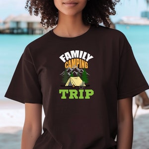 Family Camping Trip, Family Camping, Women&#39;s Gift, Camping T Shirt, Men&#39;s Gift, Camping Shirt, Funny, T-shirt, Camping lover, Outdoors