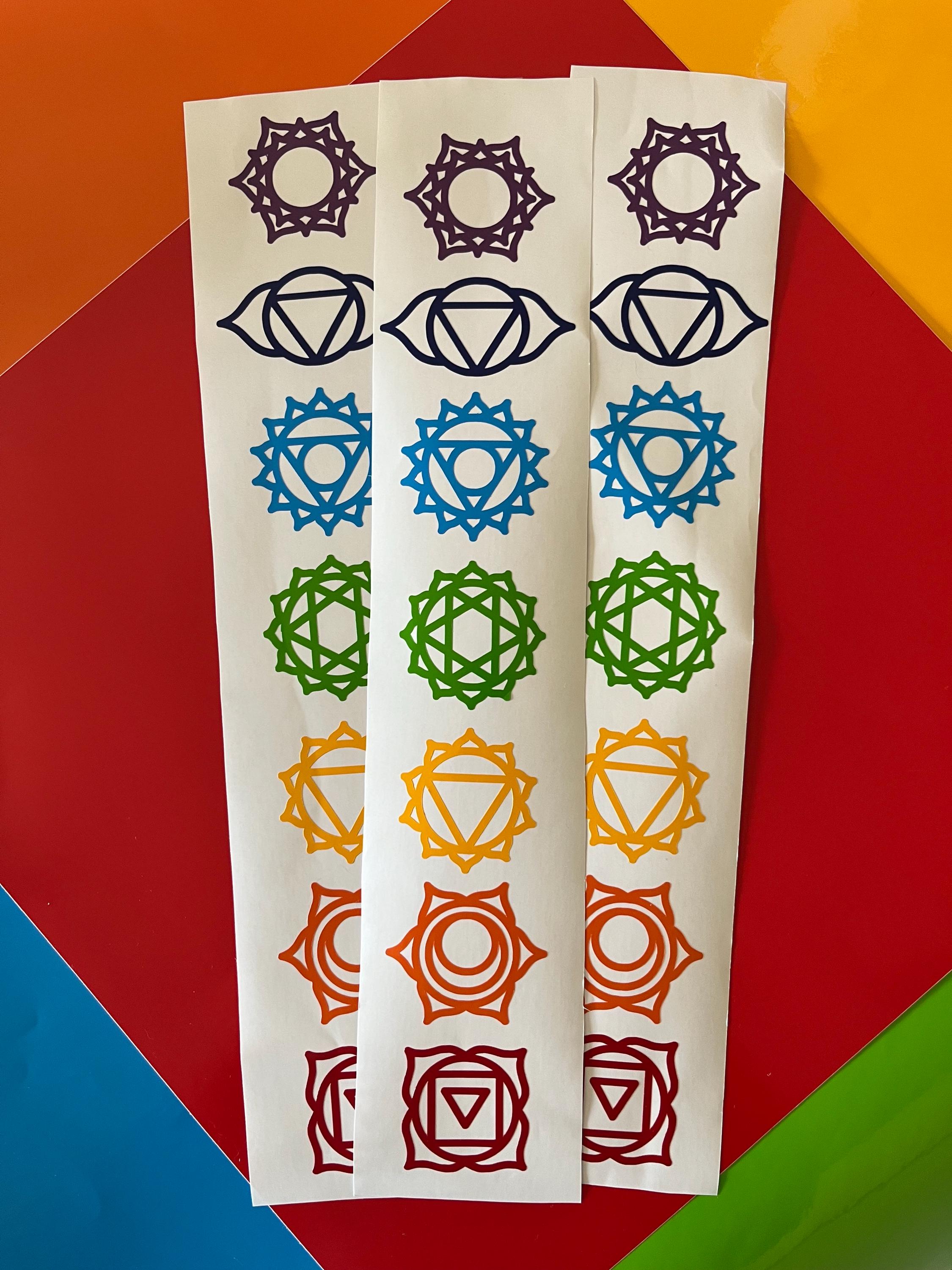 Chakra Sticker Strip - Etsy