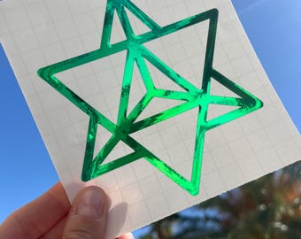 Merkaba Triangle Decal