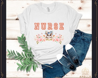 Night Nurse, Nurse Shirt, Funny Nurse Tshirt, Gift For Nurse, Healthcare Workers Shirts, Registered Nurse
