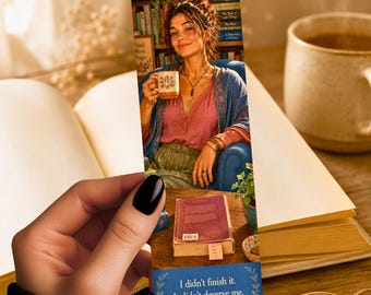 TBR Bookmark | Snarky and Sarcastic | Witchy Vibes | Unfinished Book