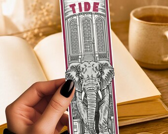 Alabama Roll Tide Bookmark | College Football | Gift for Kids and Adults