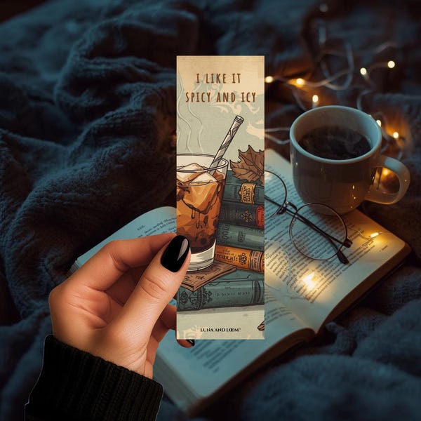 Spicy Romance Bookmark | Smut | Books | Reading | Dark