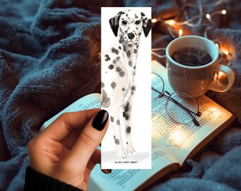 Dalmatian Bookmark | Dog Lovers | Bookish