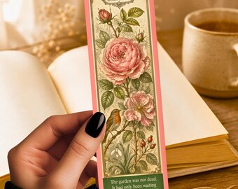 Secret Garden Bookmark | Frances Hodgson Burnett | England | literary classic | Book club