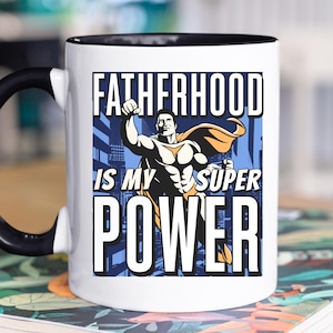 Fatherhood Mug – Father’s Day Gift, Birthday Gift for Dad, Husband Gift, Funny Dad Mug, dad gift from kids  Gift from Wife, Dad Coffee Cup