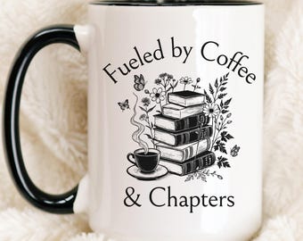 Bookish Coffee Mug – Literary Gift for Readers and Coffee Lovers