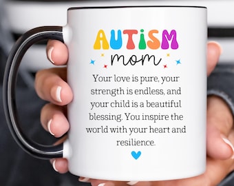 Autism Mom Coffee Mug: Inspirational Gift for Mothers
