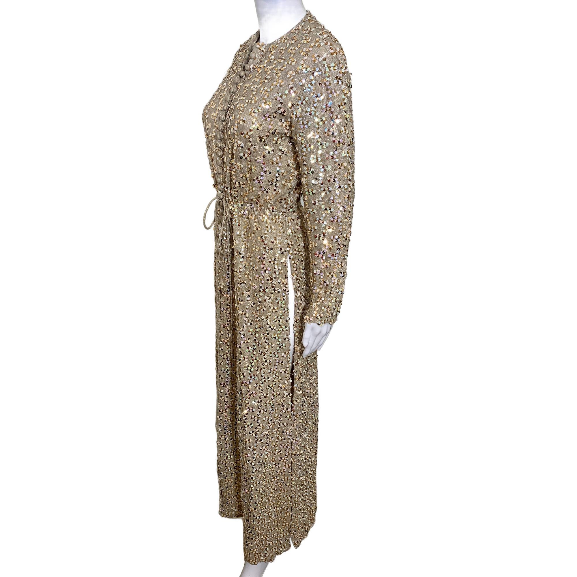 1960s Sequin Dress - Etsy