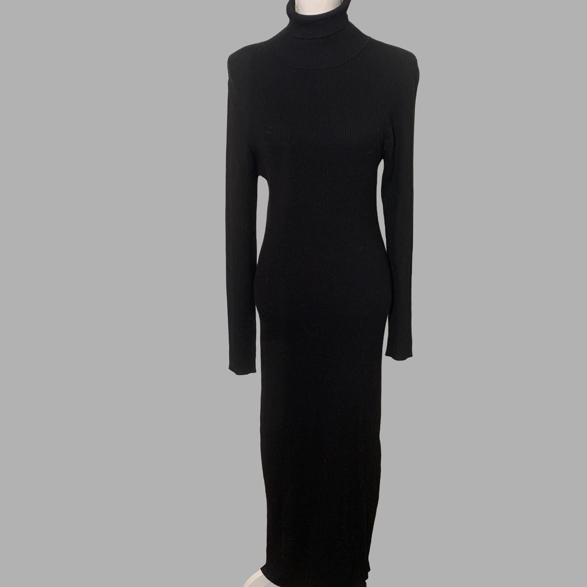 turtleneck under dress 90s Turtleneck L/S Bellevue Mini Dress