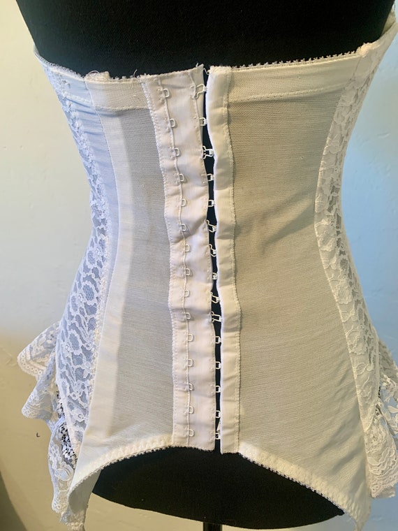 Vintage Goddess Bustier Corset-38 D - image 6