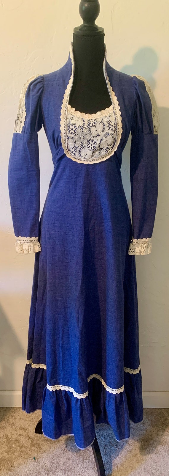 Vintage 1960's Black Label Gunne Sax By Jessica McCli… - Gem