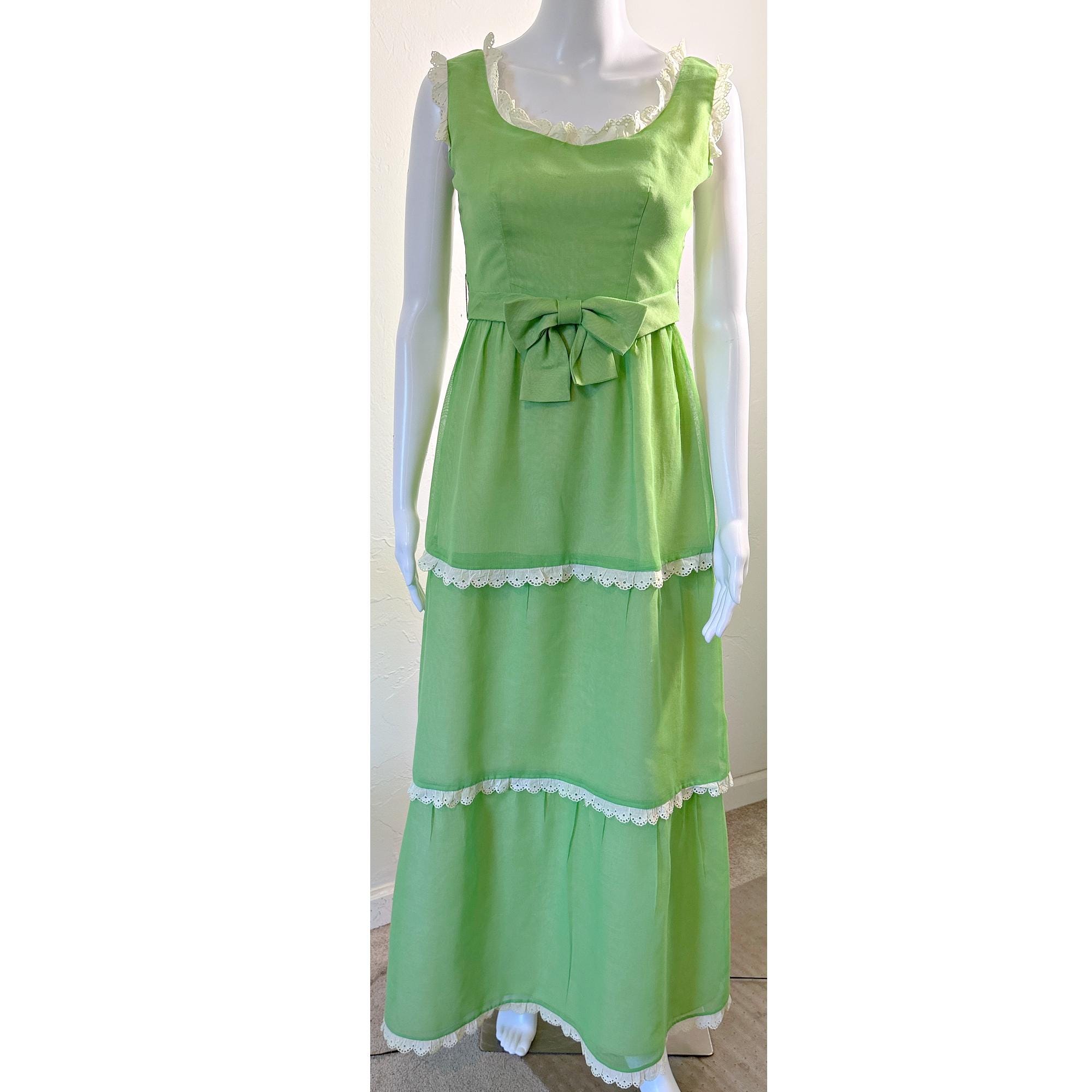Apple Green Bridesmaid Dress - Etsy