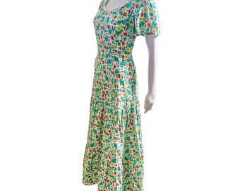 Georgina Charuhas 1970s Pintucked Cotton Maxi Dress Size XS Pastel Blue  Vintage Yucatn Mexico Collectible - Etsy