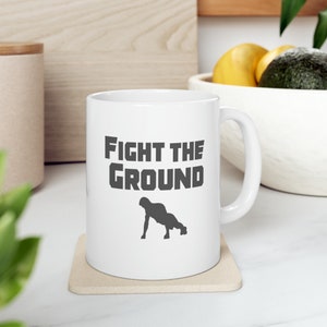 Gym Workout Becher, stark, Armee, lustiges Papa Geschenk für ihn, Liegestütze, Burpees, hart, Geschenk für Fitnessstudio-Liebhaber, Körpergewicht Workout