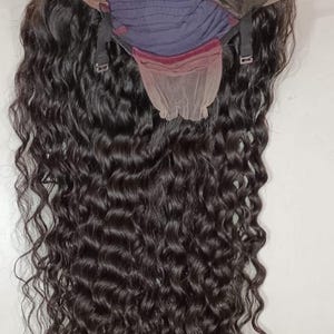 Indian Curly Human Hair Wig: 4x4 Lace Closure