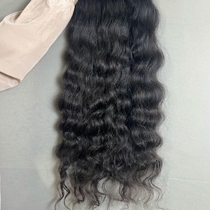 Raw Indian Curly Hair Bundles: Natural Black, Unprocessed