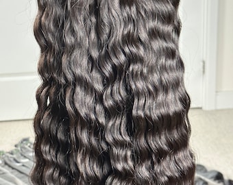 Indian Virgin curly human hair bundles