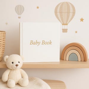 Luxury Baby Memory Book: Newborn keepsake, journal - Newborn to 5 Years image 2