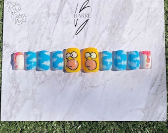 The Simpsons press-on’s