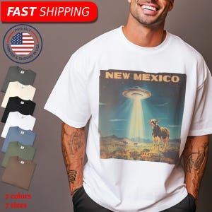 UFO Shirt UFO Lover Gift Comfort Colors Tee Funny Alien T Shirt For Alien Fans Retrofuturism Graphic Tee Comfortable Top