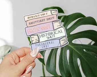 E-reader Sticker Kindle Sticker Smut Reader Smutty Bookstagram Sticker Bookish Lover Bücherwurm