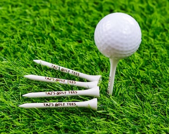 Personalised Golf Tees - Golfer Gift - Golf Club Present