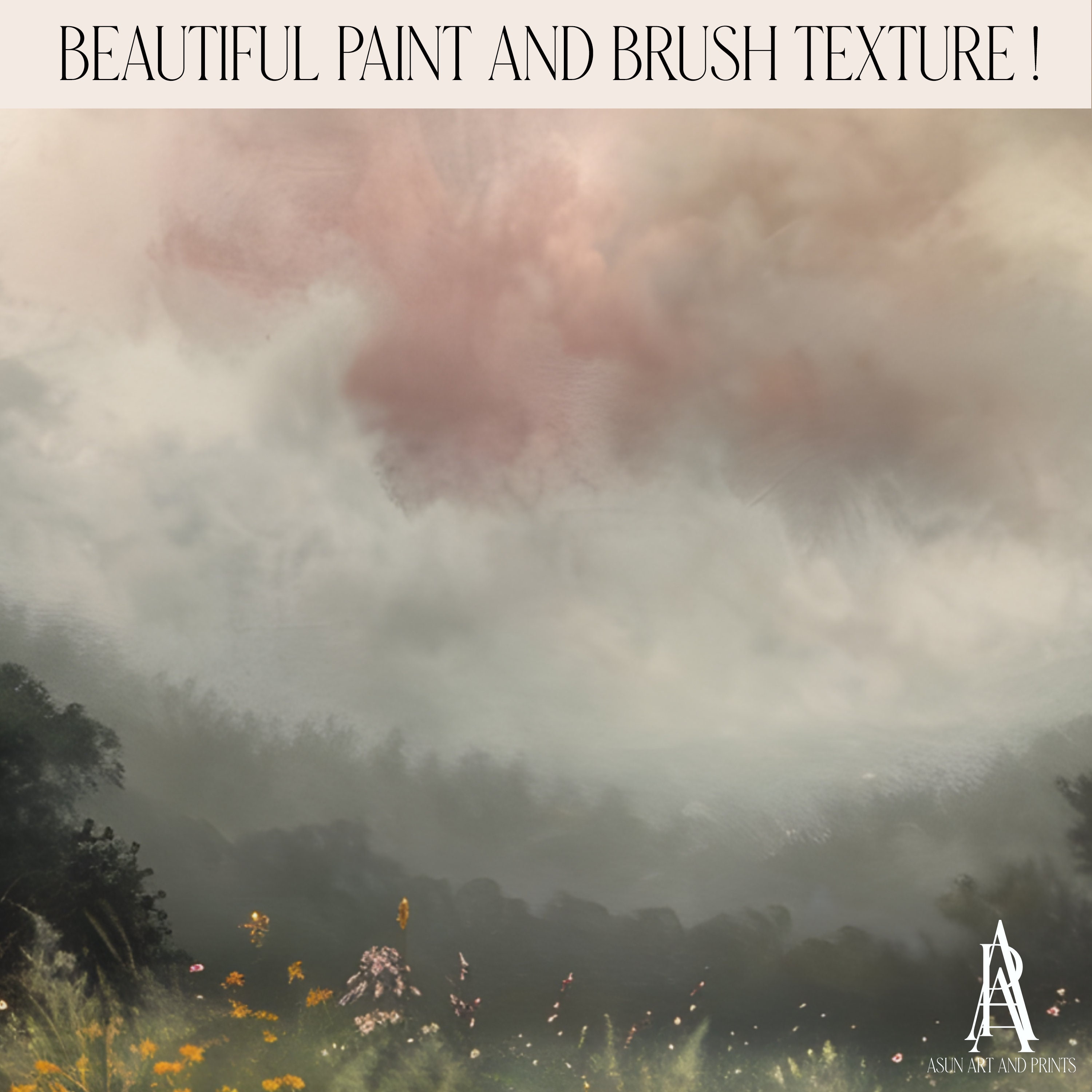 MOODY STORM FLOWER Moody Landscape, Moody Art, Moody Painting