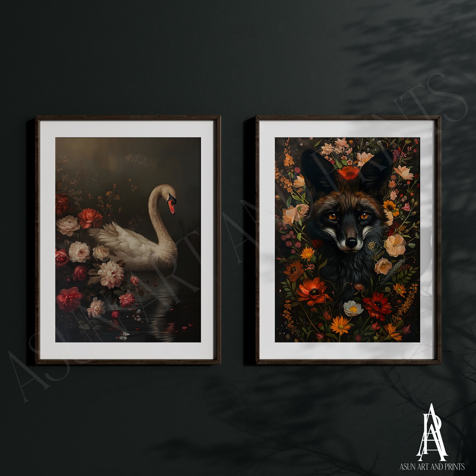 8 PIECE SET Moody Landscape, Moody Art, Moody Painting, Landscape