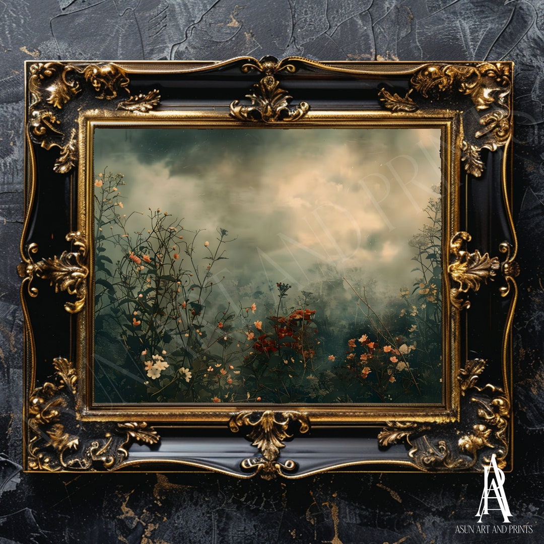 PRINTED & SHIPPED Moody Landscape, Moody Art, Moody Painting