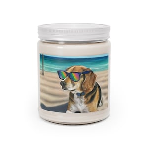 Beagle Candle - Beach Breeze