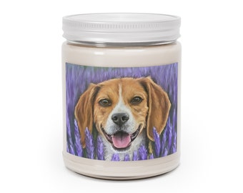 Vela Beagle - Calmante aroma a lavanda y eucalipto