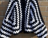 Crochet Hexagon Cardigan - Etsy