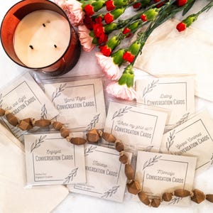 Konversationskarten | Paare | Familien | Galentiner | Junggesellinnenabschied | Freunde | Spieleabend