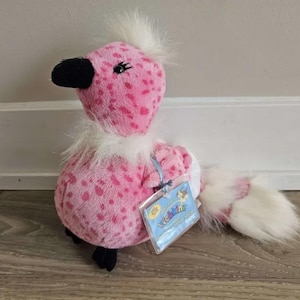 Ganz Webkinz Cherry Blossom Bird Stuffed Animal Plush Toy 9&quot;