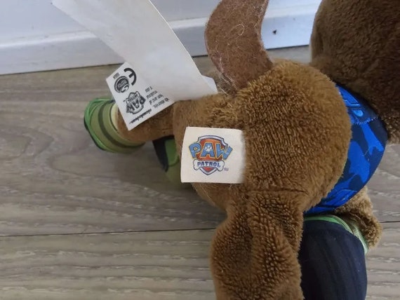 Paw Patrol Jungle Rescue Chase Stuffed Animal Plush Toy 8