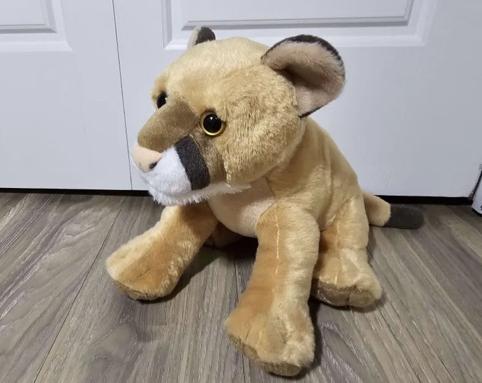 Peluche Wild one moutain lion/panther