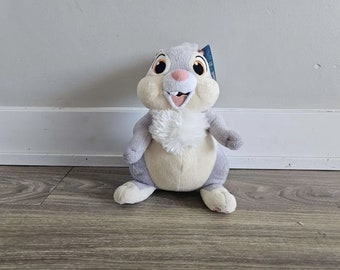 Disney Thumper Bunny Rabbit Bambi Movie Stuffed Animal Plush Toy 12"