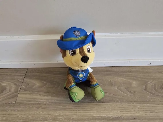 PAW Patrol Jungle Rescue 8” Plush Chase Stuffed Toy
