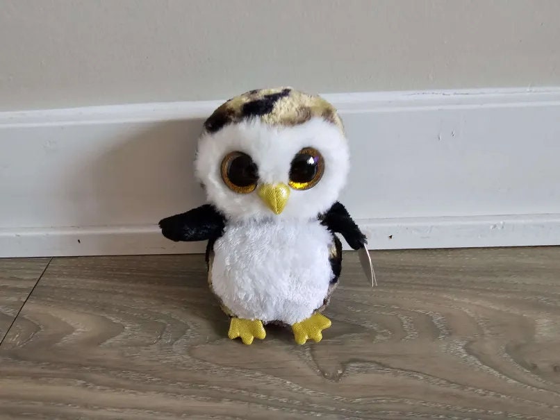 ty Beanie Boos Owliver the Owl Stuffed Animal Plush Toy 6"