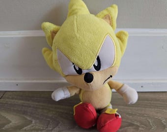 Sonic the Hedgehog Super Sonic Stuffed Animal Plush Toy 9