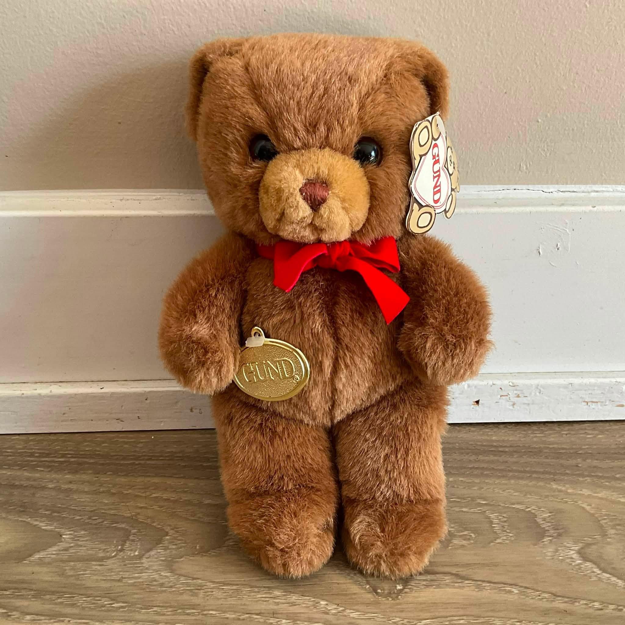 1983 Gund Teddy Bear - Etsy