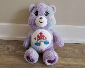 2022 Care Bear Care-A-Lot Bear Stuffed Animal Plush Toy 14&quot;