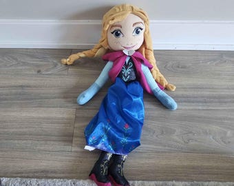 Disney Frozen Anna the Princess Plush Stuffed Toy 23"