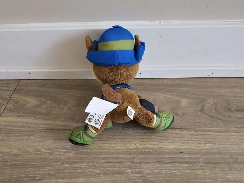 Paw Patrol Jungle Rescue Chase Stuffed Animal Plush Toy 8