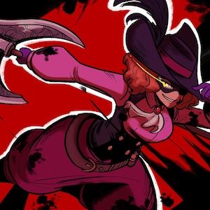 NOIR HARU BLOCKBUSTER Persona 5x7 Mini-Print