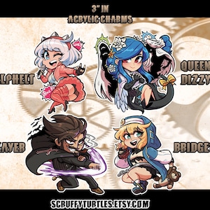 Guilty Gear Strive Wave 1 Acrylic Charms PREORDER