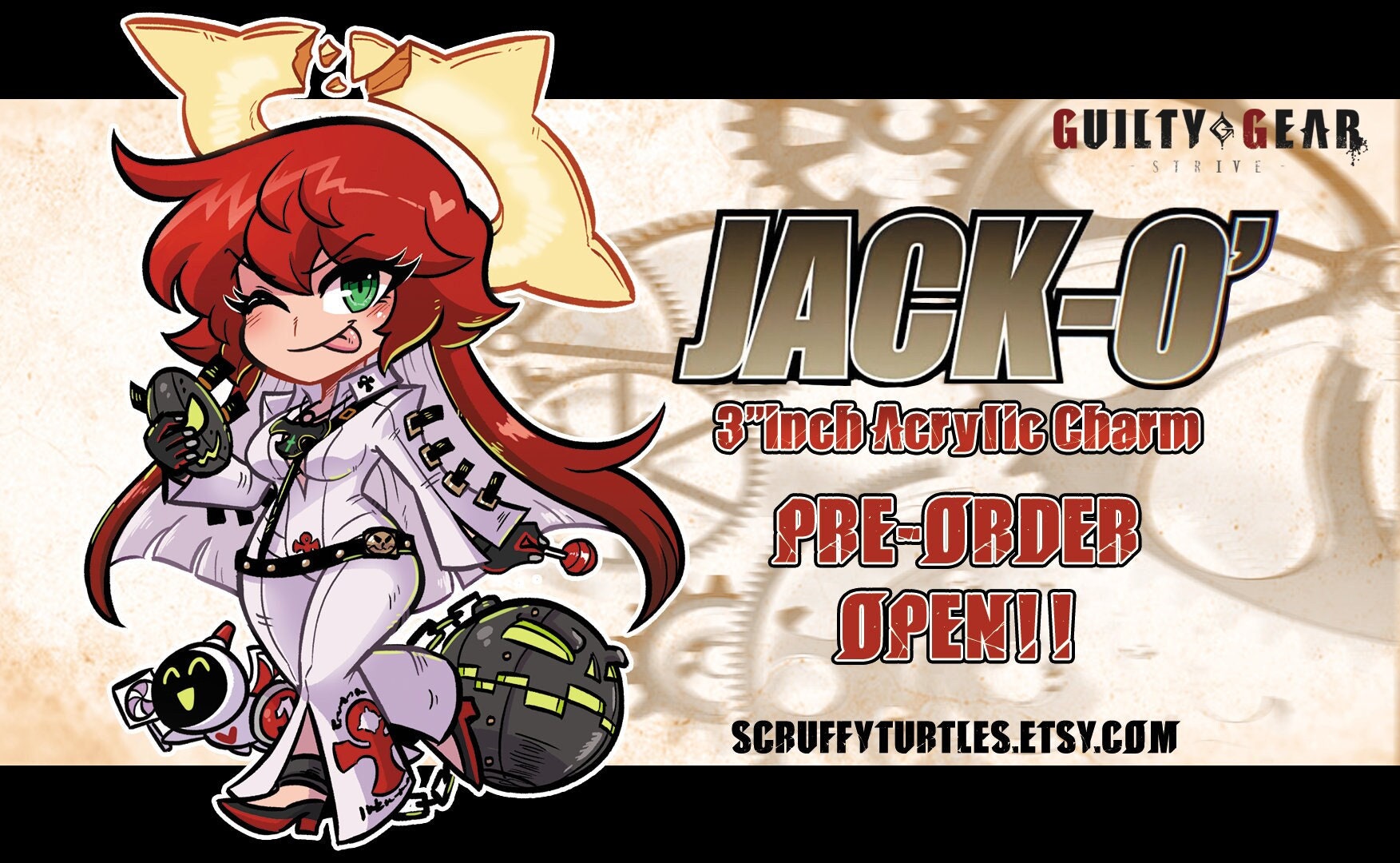 Guilty Gear Keychain - Etsy